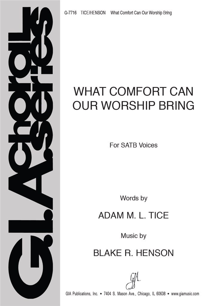 What Comfort Can Our Worship Bring